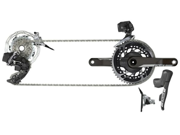 SRAM Red eTap AXS Schaltgruppe mit Powermeter