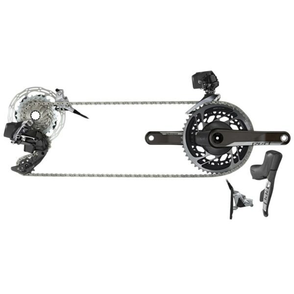 SRAM Red eTap AXS Schaltgruppe mit Powermeter
