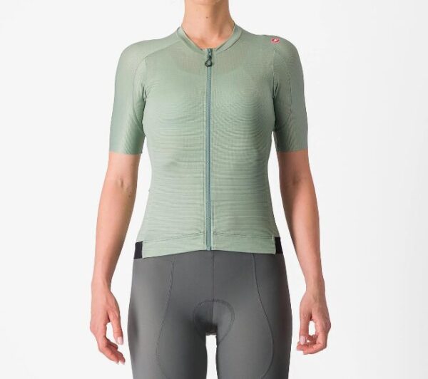 Castelli ESPRESSO W JERSEY DEFENDER GREEN